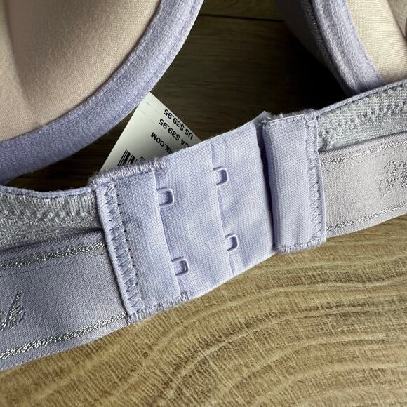 PINK Victoria's Secret Wear Everywhere Super Push Up Bra Purple Shimmer 38B - Picture 11 of 11